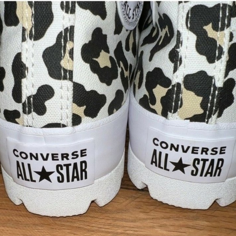 Converse CTAS Lugged Hi Top Platform Sneaker Leopard Various Sizes - Picture 6 of 13
